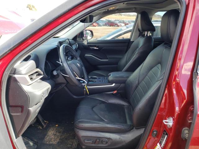 Photo 7 from auction – 2021 TOYOTA HIGHLANDER with VIN 5TDGZRBH9MS531860