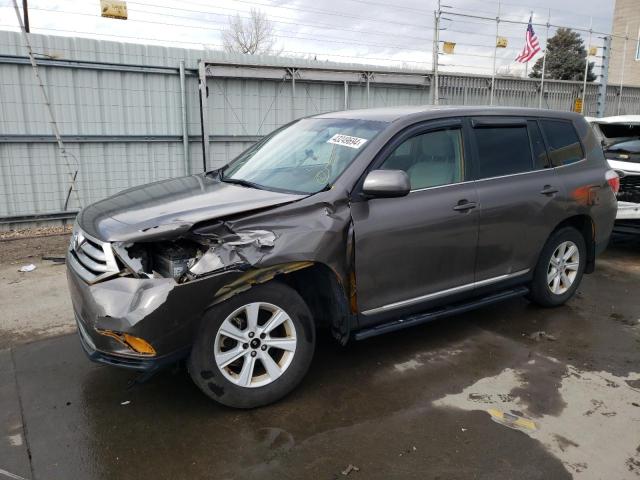 TOYOTA HIGHLANDER 2013 with VIN 5TDBK3EH2DS214011 - Photo from auction