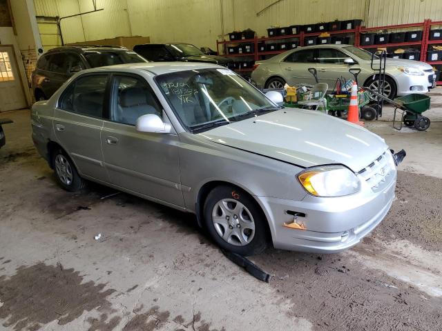 Photo 4 from auction – 2003 HYUNDAI ACCENT GL with VIN KMHCG45C73U457397
