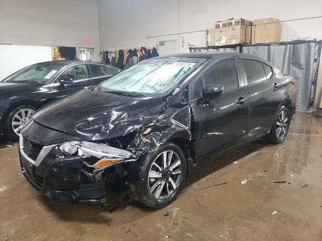 NISSAN VERSA SV 2021 with VIN 3N1CN8EV2ML805477 - Photo from auction