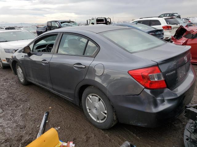 Photo 2 from auction – 2012 HONDA CIVIC HF with VIN 2HGFB2F6XCH319113