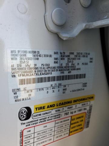 Photo 14 from auction – 2020 FORD EXPEDITION with VIN 1FMJK2ATXLEA52015