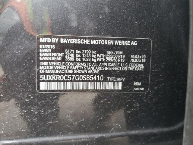 Photo 14 from auction – 2016 BMW X5 XDRIVE3 with VIN 5UXKR0C57G0S85410