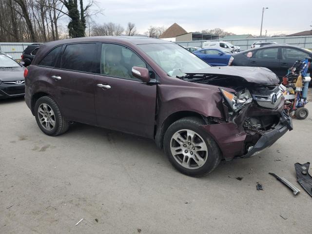 Photo 4 from auction – 2009 ACURA MDX TECHNO with VIN 2HNYD28629H500045