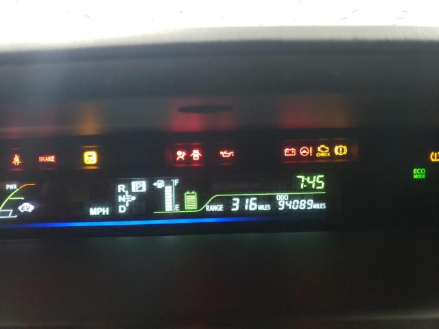 Photo 9 from auction – 2013 TOYOTA PRIUS V with VIN JTDZN3EU4D3207873