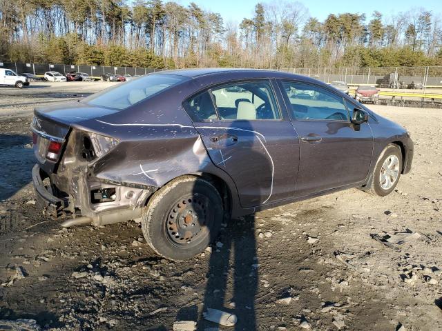Photo 3 from auction – 2014 HONDA CIVIC LX with VIN 19XFB2E53EE055514