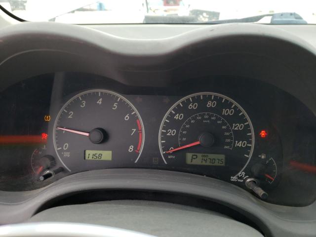 Photo 9 from auction – 2009 TOYOTA COROLLA BA with VIN JTDBL40E29J009745