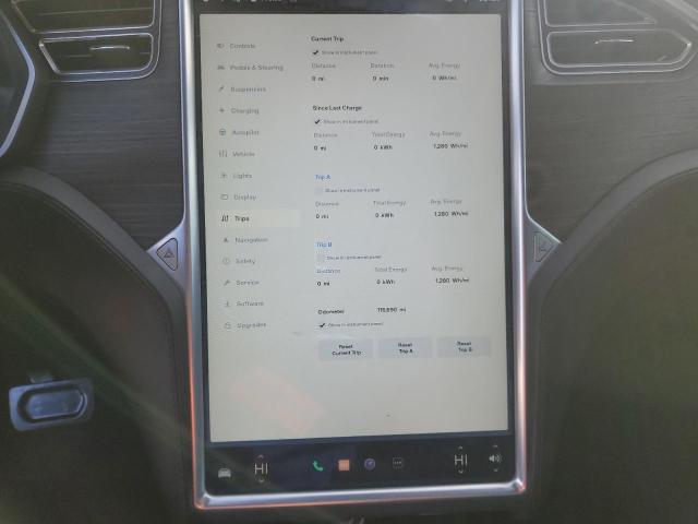 Photo 9 from auction – 2015 TESLA MODEL S with VIN 5YJSA1E23FF107267