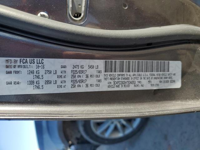 Photo 14 from auction – 2017 DODGE JOURNEY SX with VIN 3C4PDCBG5HT534253