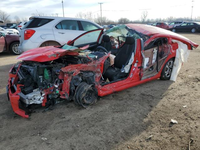 HONDA CIVIC LX 2016 with VIN 2HGFC2F5XGH564780 - Photo from auction