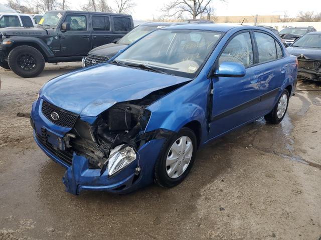 KIA RIO BASE 2009 with VIN KNADE223696543379 - Photo from auction