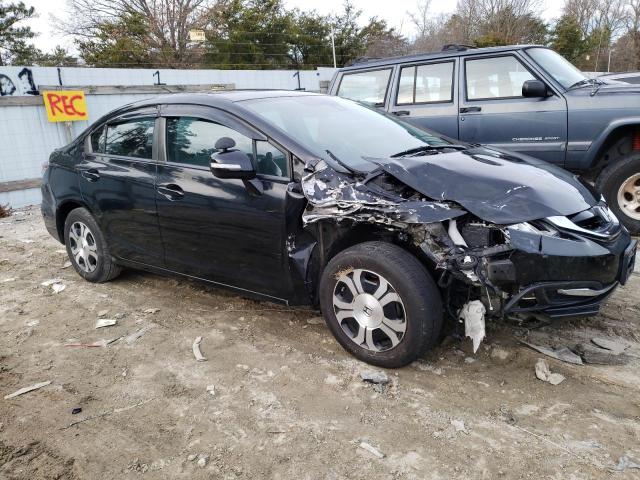 Photo 4 from auction – 2013 HONDA CIVIC HYBR with VIN 19XFB4F27DE202688