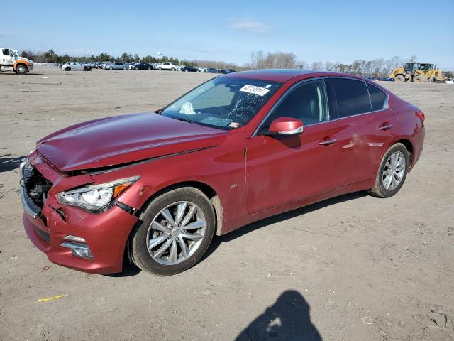 INFINITI Q50 BASE 2016 with VIN JN1CV7AR2GM251743 - Photo from auction