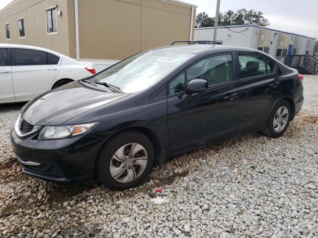 Photo 1 from auction – 2013 HONDA CIVIC LX with VIN 19XFB2F57DE019290