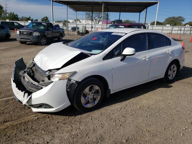 Photo 1 from auction – 2013 HONDA CIVIC LX with VIN 19XFB2F57DE035604