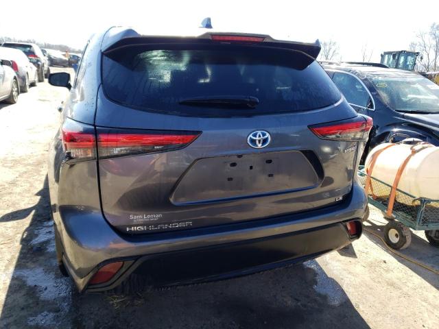 Photo 6 from auction – 2021 TOYOTA HIGHLANDER with VIN 5TDBBRCH7MS535418