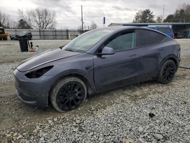 TESLA MODEL Y 2021 with VIN 5YJYGDEE8MF258574 - Photo from auction