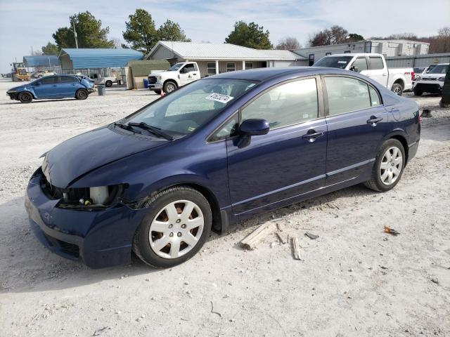 HONDA CIVIC LX 2009 with VIN 19XFA16559E011371 - Photo from auction