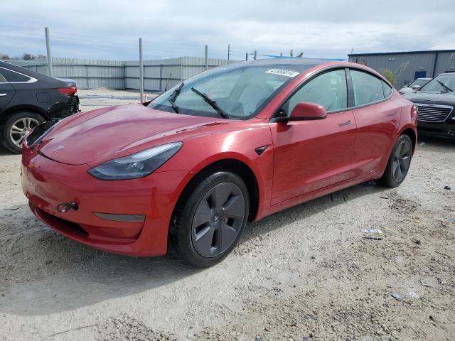 TESLA MODEL 3 2022 with VIN 5YJ3E1EA4NF347829 - Photo from auction