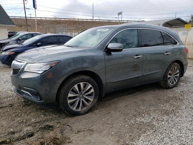 ACURA MDX TECHNO 2014 with VIN 5FRYD4H48EB004410 - Photo from auction