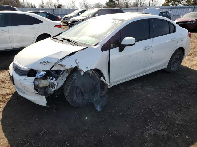 HONDA CIVIC LX 2012 with VIN 2HGFB2F47CH117702 - Photo from auction