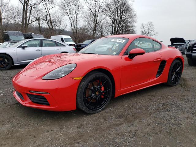 Фото 1 с аукциона – 2021 PORSCHE CAYMAN S с VIN WP0AB2A80MK275019
