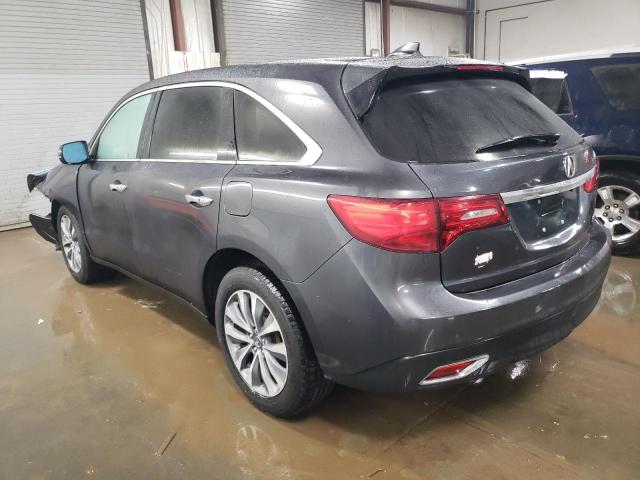 Photo 2 from auction – 2014 ACURA MDX TECHNO with VIN 5FRYD4H40EB048692
