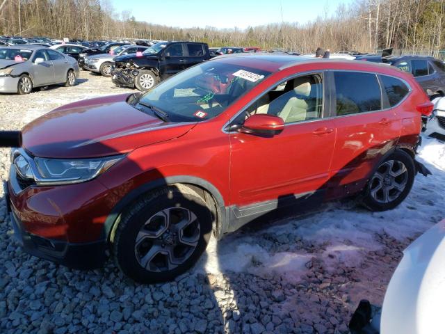 HONDA CR-V EXL 2017 with VIN 5J6RW2H82HL072009 - Photo from auction