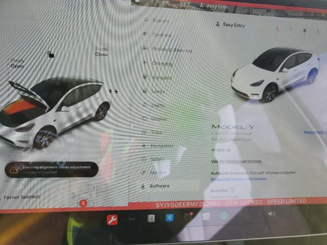 صورة رقم 9 من المزاد - 2021 TESLA MODEL Y مع VIN 5YJYGDEE8MF282566