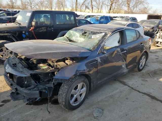 KIA OPTIMA LX 2015 with VIN 5XXGM4A70FG434772 - Photo from auction