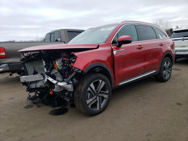 KIA SORENTO EX 2023 with VIN KNDRHDLG6P5191209 - Photo from auction