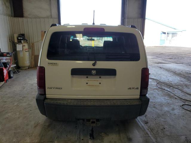 Photo 6 from auction – 2007 DODGE NITRO SXT with VIN 1D8GU28K47W599210