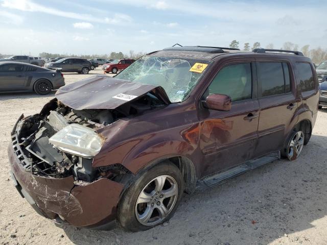 HONDA PILOT EXL 2012 with VIN 5FNYF3H59CB040893 - Photo from auction