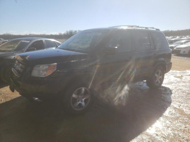 HONDA PILOT EX 2006 with VIN 2HKYF18556H559272 - Photo from auction