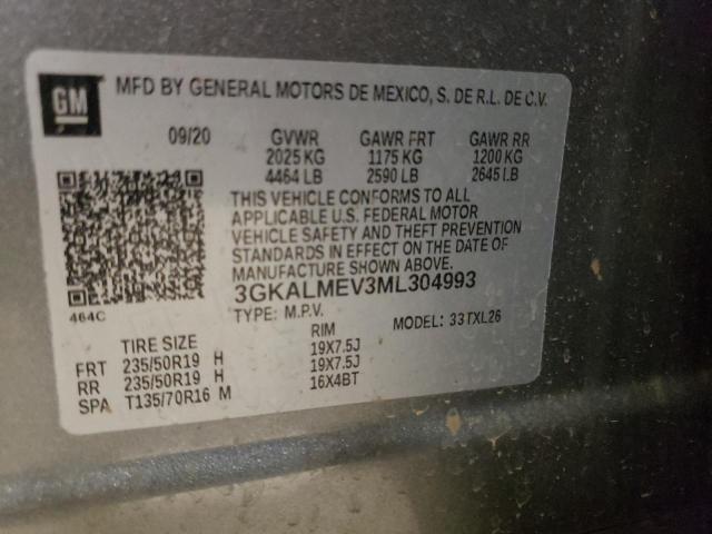 Photo 14 from auction – 2021 GMC TERRAIN SL with VIN 3GKALMEV3ML304993