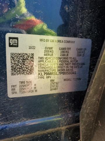 Photo 14 from auction – 2023 CHEVROLET TRAILBLAZE with VIN KL79MRSL7PB059341