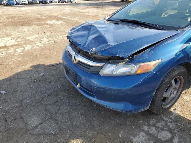 Photo 11 from auction – 2012 HONDA CIVIC LX with VIN 19XFB2F56CE038993
