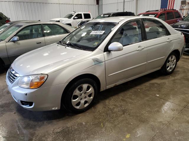 KIA SPECTRA EX 2008 with VIN KNAFE121585496206 - Photo from auction