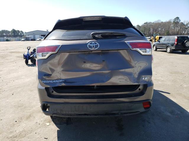 Photo 6 from auction – 2014 TOYOTA HIGHLANDER with VIN 5TDZKRFHXES022515