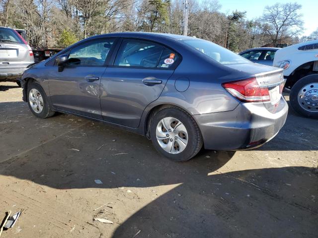 Photo 2 from auction – 2015 HONDA CIVIC LX with VIN 19XFB2F54FE232619