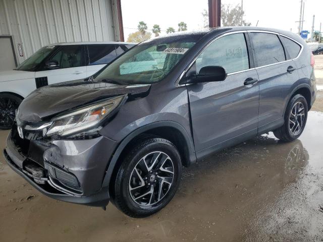 Photo 1 from auction – 2016 HONDA CR-V SE with VIN 2HKRM3H43GH546342