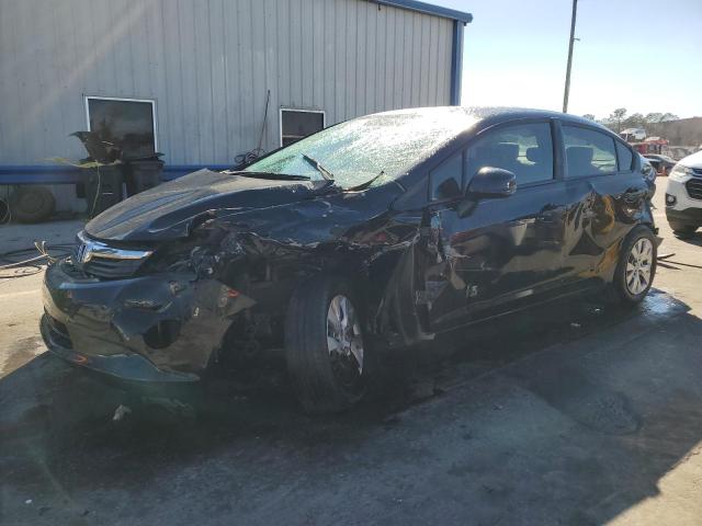 HONDA CIVIC LX 2012 with VIN 19XFB2F51CE014617 - Photo from auction