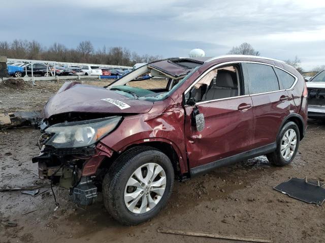 HONDA CR-V EXL 2014 with VIN 5J6RM4H78EL010666 - Photo from auction