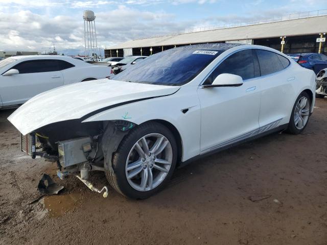 TESLA MODEL S 2015 with VIN 5YJSA1E23FF107267 - Photo from auction