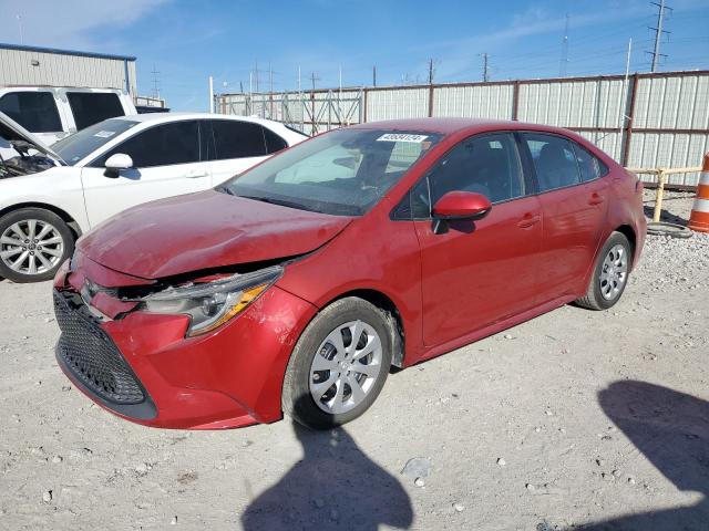 TOYOTA COROLLA LE 2020 with VIN 5YFEPRAE3LP004537 - Photo from auction