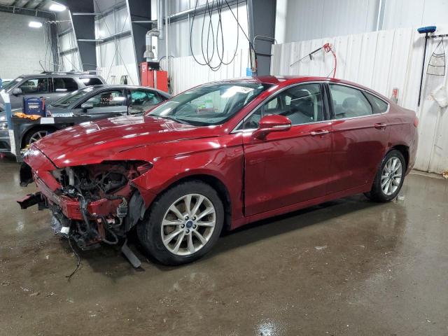 FORD FUSION SE 2017 with VIN 3FA6P0HD8HR110101 - Photo from auction