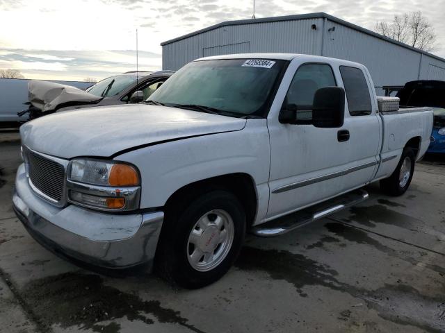 GMC NEW SIERRA 2001 with VIN 1GTEC19TX1Z186840 - Photo from auction