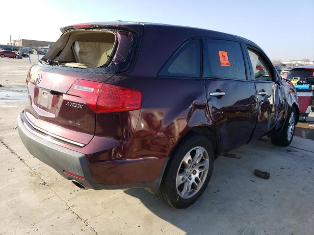 Photo 3 from auction – 2008 ACURA MDX TECHNO with VIN 2HNYD28498H532665