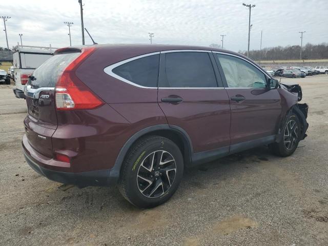 Photo 3 from auction – 2016 HONDA CR-V SE with VIN 5J6RM4H49GL043281