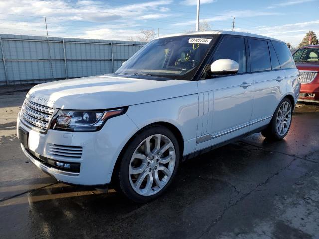 LAND ROVER RANGE ROVE 2017 with VIN SALGS2FV9HA353178 - Photo from auction